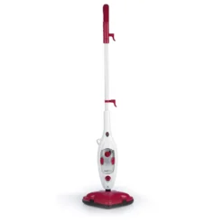 MAXXMEE Dampfbesen 1300W Weiß/rot -Staubsauger Geschäft 0095f6d64652d8266e976fdd46c7f2be