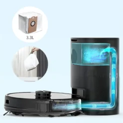 AIRROBO T10+ LDS Staubsauger Roboter 3-in-1 Saugroboter Mit Wischfunktion Saugroboter 2700Pa Mit Automatischer Absaugstation & Elektrische Kontrollwassertank -Staubsauger Geschäft 011133dce45570484b057d891f04c70a