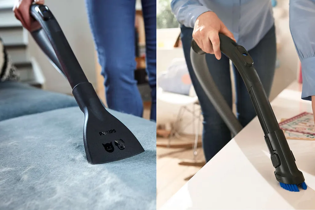 Philips Beutelloser Staubsauger 5000 Series, Turbobürste, 99.9 % Staubaufnahme, 900 W, Schwarz (FC9555/09) 9 Philips Beutelloser Staubsauger 5000 Series, Turbobürste, 99.9 % Staubaufnahme, 900 W, Schwarz (FC9555/09) – Bild 7