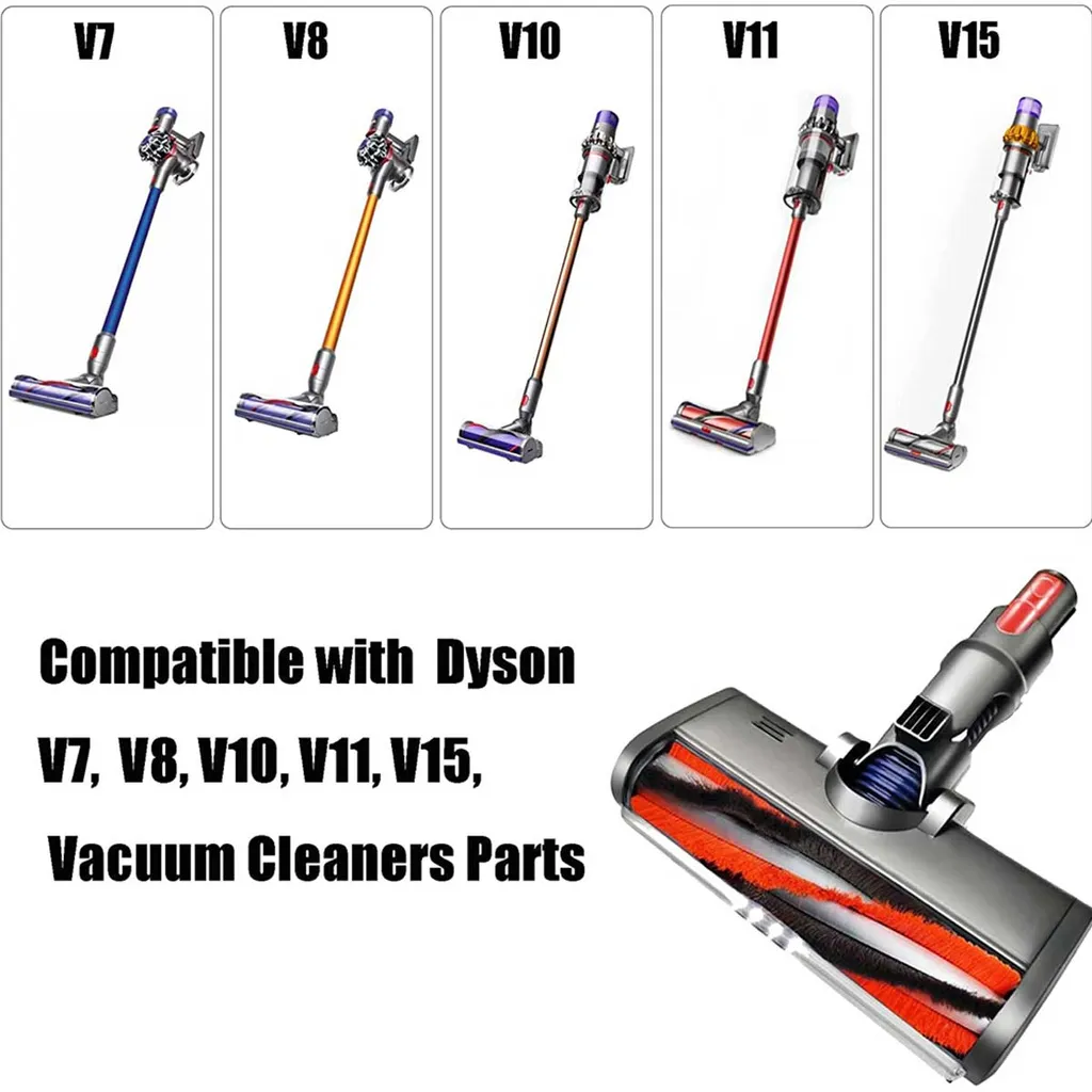 Bodendüse Bürste Für Dyson V7 V8 V10 V11 V15 Staubsauger Elektrobürste Mit Frontlicht 5 Bodendüse Bürste Für Dyson V7 V8 V10 V11 V15 Staubsauger Elektrobürste Mit Frontlicht – Bild 3
