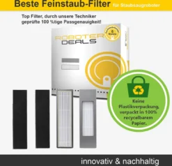 Feinstaub-Filter (2 Stück) Für Ecovacs Deebot N8, N8 Pro, N8 Pro Plus -Staubsauger Geschäft 054647f51316eeda0c511f05efbadb90