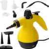 COSTWAY Handdampfreiniger Inkl. 9 Zubehörteil 3 Bar/350ml/1050W/3-5min Aufheizzeit Dampfreiniger Handgerät Gelb -Staubsauger Geschäft 06df54364da5aca79d79c1b1500301dc
