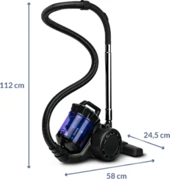 ZEEGMA Zonder Base Staubsauger, Zyklonsauger Mit HEPA-Filtern, Leistung: 899 Watt, Schwarz -Staubsauger Geschäft 09bdb59ba864a801a303c1b1c5f80236