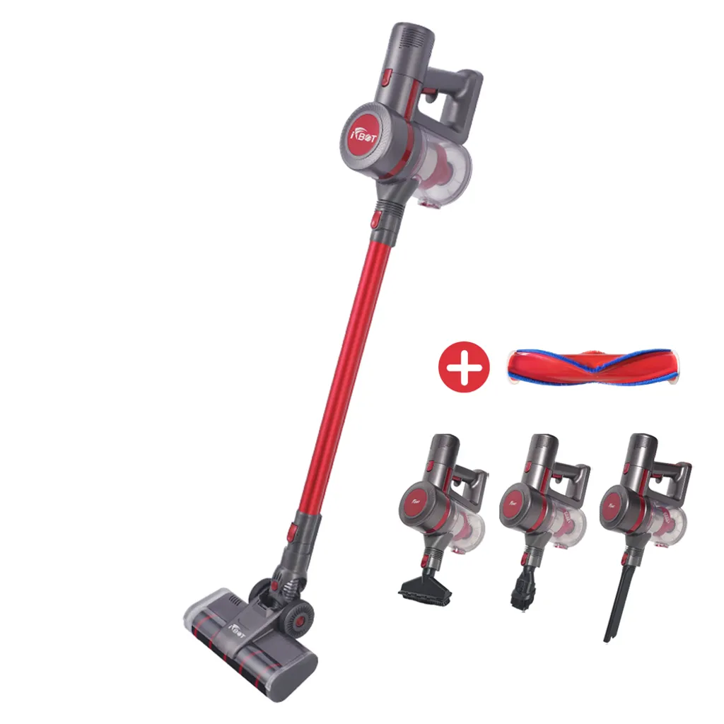 IFBOT 4 In 1 Akku Staubsauger I201 Kabellos Handstaubsauger, Bürstenlos Motor Mit HEPA Filter, 20KPa, 250W, Beutellos, 0,8L, 35min, Touchscreen, LED Elektrobürste, 1,8kg Leicht, 3 Reinigungssprogramme Perfekt Für Hartboden Teppich 3 IFBOT 4 In 1 Akku Staubsauger I201 Kabellos Handstaubsauger, Bürstenlos Motor Mit HEPA Filter, 20KPa, 250W, Beutellos, 0,8L, 35min, Touchscreen, LED Elektrobürste, 1,8kg Leicht, 3 Reinigungssprogramme Perfekt Für Hartboden Teppich