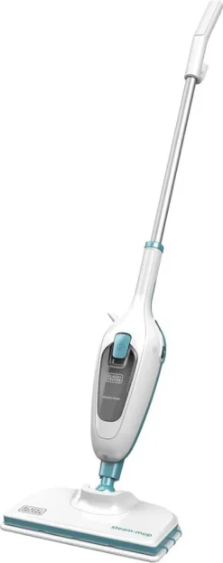 Black & Decker Black+Decker FSM13E1 Dampfbesen Steam Mop, Basic (Dampfreiniger Für Hygienische, Gründliche Sauberkeit, Abnehmbarer Stiel, Einfache Bedienbarkeit, Inkl. 1 Mikrofaser-Pad), 1300 W -Staubsauger Geschäft 0b821141df2d5c0877f47495a6861866