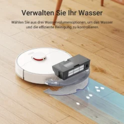 Dreame D10 Plus Saugroboter Mit Absaugstation(2,5 L) Saug- & Wischroboter Auto-Empty Dock App Sprachsteuerung For Pet Hair, Carpet, Hard Floor -Staubsauger Geschäft 11f4ddca1bc7145ffe5508317f58f862