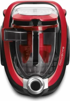 Rowenta RO7649 Silence Force Cyclonic Parkett | Beutelloser Staubsauger | Vacuum-Cleaner | Sehr Leise | 2,5L Staubvolumen | Tierhaar | Auto | Schwarz/Rot -Staubsauger Geschäft 12c70a109d336ea09e4ba1d6c74e5e8d