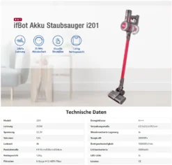 IFBOT 4 In 1 Akku Staubsauger I201 Kabellos Handstaubsauger, Bürstenlos Motor Mit HEPA Filter, 20KPa, 250W, Beutellos, 0,8L, 35min, Touchscreen, LED Elektrobürste, 1,8kg Leicht, 3 Reinigungssprogramme Perfekt Für Hartboden Teppich 15 IFBOT 4 In 1 Akku Staubsauger I201 Kabellos Handstaubsauger, Bürstenlos Motor Mit HEPA Filter, 20KPa, 250W, Beutellos, 0,8L, 35min, Touchscreen, LED Elektrobürste, 1,8kg Leicht, 3 Reinigungssprogramme Perfekt Für Hartboden Teppich -Staubsauger Geschäft 13d4e127efa8445a5ad838e99d5f34e9
