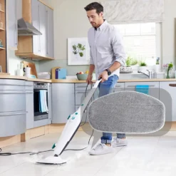 5 Ersatzpads Für Dampfreiniger , Dampfbesen Wischbezug Für Eine Porentiefe Reinigung, Dampfmop Ersatz Mit Klettunterseite -Staubsauger Geschäft 14659d7f2cb6ea065003040e4b371ef6