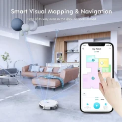 Yeedi Mop Station 2-in-1 Wischroboter, Mopp- Und Saugroboter, Automatisch Waschen Von Mopps, Druckbeaufschlagte Mopps, 2500 Pa, Visuelle Navigation, Teppicherkennung -Staubsauger Geschäft 169930e073937d1404eecf5d93253ca9