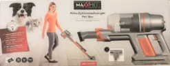 MAXXMEE Akku-Zyklon-Staubsauger Pet Star - Orange/silber Staubsauger Beutellos Akku Zyklon Bodenstaubsauger Kabellos 2in1 Tierhaare -Staubsauger Geschäft 1ced784c9c513c6392677110fa1bf7a6