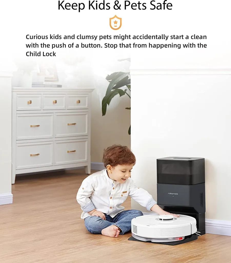 Roborock Q7 Max+ Staubsauger Roboter Mit Absaugerstation/Auto-Empty Dock Pure (2,5 L) 4200Pa Saugroboter Kehrroboter EU Schwarz 12 Roborock Q7 Max+ Staubsauger Roboter Mit Absaugerstation/Auto-Empty Dock Pure (2,5 L) 4200Pa Saugroboter Kehrroboter EU Schwarz – Bild 10