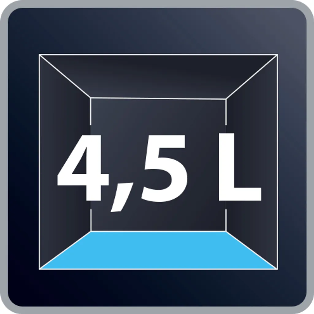 Rowenta Power XXL RO312, 450 W, Zylinder-Vakuum, Trocken, Staubbeutel, 4,5 L, Schaum, Hygienefilter 6 Rowenta Power XXL RO312, 450 W, Zylinder-Vakuum, Trocken, Staubbeutel, 4,5 L, Schaum, Hygienefilter – Bild 4