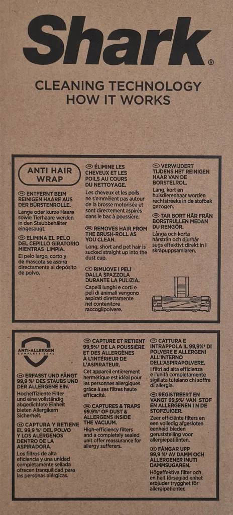 Shark Akku-Staubsauger (IZ103EUGB) Anti Hair Wrap, Blau, 40 Minuten Laufzeit 6 Shark Akku-Staubsauger (IZ103EUGB) Anti Hair Wrap, Blau, 40 Minuten Laufzeit – Bild 4