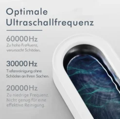 Ultraschallreiniger Ultraschallreinigungsgerät Ultraschallgerät 250ml Ultraschallbad Ultrasonic Cleaner 3000 Hz Für Brillen Schmuck Uhr -Staubsauger Geschäft 21b522c115928dd7005280f24ad4ce4d