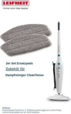 Leifheit 2er Set Ersatzpads Dampfreiniger CleanTenso -Staubsauger Geschäft 22fc75e3239ddd0356dced80a2d808bb