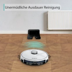 2022 SmartAI S9 Saugroboter Staubsauger Robot Wischroboter Automatisch APP Fernbedienung 4000PA Roboterstaubsauger Vacuum Reinigung Weiß -Staubsauger Geschäft 23406d0c1d0d8932248914771a9142a9