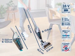Leifheit Rotaro PowerVac 2in1 16V -Staubsauger Geschäft 2481580e82570d02541b199a5bbb2c4a