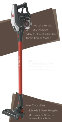 AKKUSTIELSTAUBSAUGER STAUBSAUGER HANDSAUGER 22 V Lithium Ionen Hoover HF322AFP -Staubsauger Geschäft 24e86f9fec06c61afc77dbdb7f305d9b