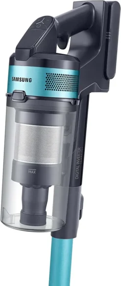 Samsung Jet 60 Turbo VS15A6031R1/EG, Akku-Handstaubsauger, Kabellos & Beutellos, Teal Mint, 410 W, 0.8 Liters, 86 Dezibel -Staubsauger Geschäft 25476b61b409e20dc8f23bf0a505b8bc