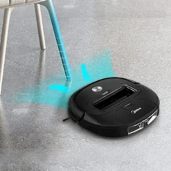 Midea Saugroboter M3S VCR20B, Saugleistung 2000 Pa, 3 Saugmodi / Saugroboter Mit Ladestation & V-förmigem Borstenmuster / 90-120 Min Laufzeit, Ideal Für Tierhaare, Teppiche Und Hartböden, Schwarz -Staubsauger Geschäft 259a5a4edc7d4c1cdba4b34efa90ee77