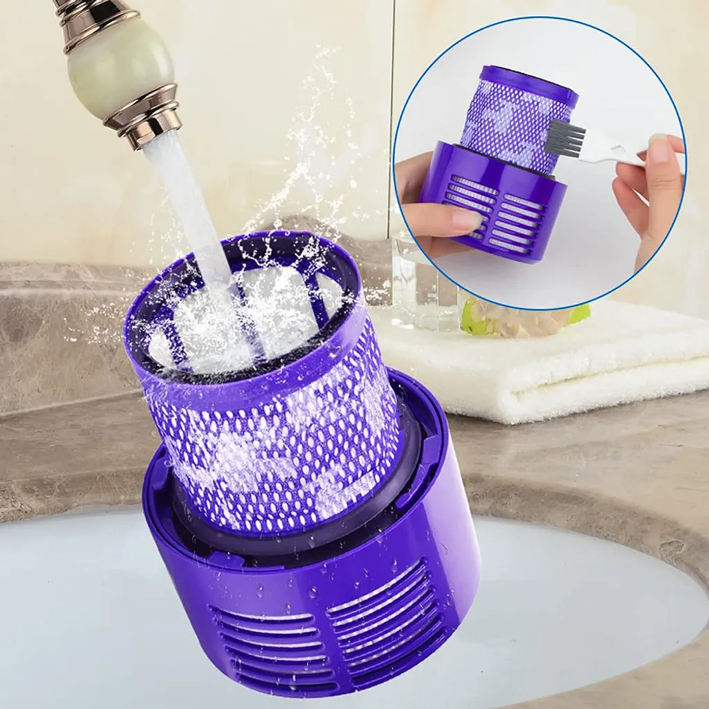 Filter Für Dyson V10 SV12, Ersatzfilter Für Dyson Staubsauger V10 SV12 Waschbar Cyclone Animal Absolute Total Clean Vacuum Teile-Nr. 5 Filter Für Dyson V10 SV12, Ersatzfilter Für Dyson Staubsauger V10 SV12 Waschbar Cyclone Animal Absolute Total Clean Vacuum Teile-Nr. – Bild 3