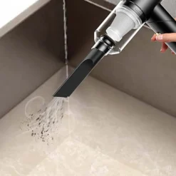 Handstaubsauger Kabellos, Tragbarer Handstaubsauger Für Auto Und Zuhause, Leichter Kabelloser Wiederaufladbarer Staubsauger Mit 9000 PA Starker Saugkraft,Black -Staubsauger Geschäft 2bca0829d179a44920c0bfcd511c88b0