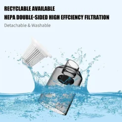 Handstaubsauger Kabellos, Tragbarer Handstaubsauger Für Auto Und Zuhause, Leichter Kabelloser Wiederaufladbarer Staubsauger Mit 9000 PA Starker Saugkraft,Black -Staubsauger Geschäft 2e0f790e6509dd4398be3ad10909ca77