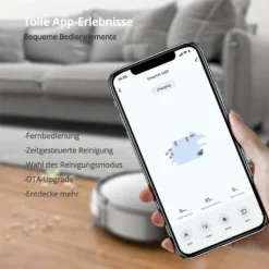 SmartAI G50 WLAN 3-in-1 Saugroboter Mit Wischfunktion Staubsauger Roboter Saug-Wisch-Roboter Wischroboter 2600mAh Alexa Google Home APP -Staubsauger Geschäft 2e2976d4f0a68a795995d1518343d00f