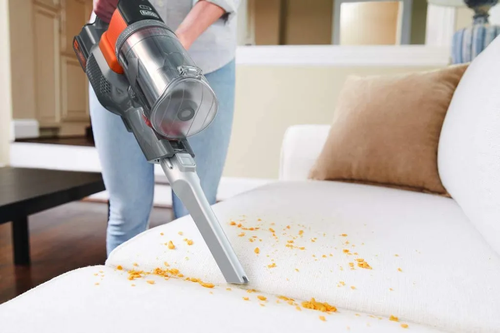 Black & Decker Black + Decker BHFEV182C2 18V Akku-Stielsauger Handstaubsauger Orange Mit 2. Akku 11 Black & Decker Black + Decker BHFEV182C2 18V Akku-Stielsauger Handstaubsauger Orange Mit 2. Akku – Bild 9