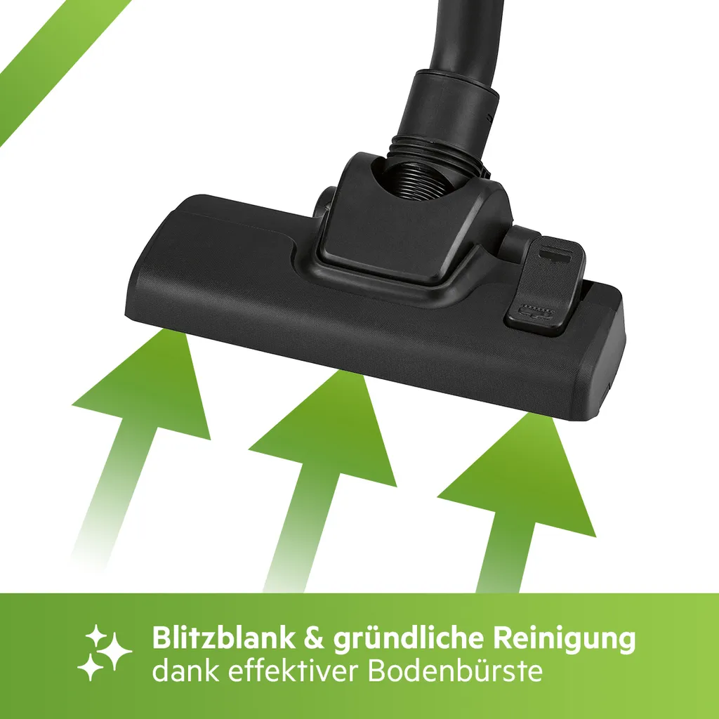 Clatronic Bodenstaubsauger Mit Beutel, Starke Leistung Gegen Staub, Tierhaare, Krümel U.a., Für Teppich- Und Hartböden, 5-Fach Mikrofiltersystem, Edelstahl-Teleskoprohr, Weiß, BS 1300 5 Clatronic Bodenstaubsauger Mit Beutel, Starke Leistung Gegen Staub, Tierhaare, Krümel U.a., Für Teppich- Und Hartböden, 5-Fach Mikrofiltersystem, Edelstahl-Teleskoprohr, Weiß, BS 1300 – Bild 3