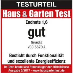 Grundig VCC6670A Zyklon Bodenstaubsauger -Staubsauger Geschäft 32ae52f239df196bc06182a8e1b12e7c
