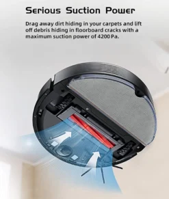 Roborock Q7 Max Staubsauger Saugroboter Kehrroboter 4200Pa Sonic LiDAR EU Schwarz (S5 MAX Update) 27 Roborock Q7 Max Staubsauger Saugroboter Kehrroboter 4200Pa Sonic LiDAR EU Schwarz (S5 MAX Update) -Staubsauger Geschäft 32afac8e0f4af6f8ac25157b45cac61c