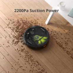 Kyvol Staubsauger Roboter 2200Pa Saugleistung, Saugroboter Mit Raumkarte, 150Min. Laufzeit,Sprachsteuerung,inkls. Magnetstreifen, Reinigt Hartböden, Teppiche, Tierhaare -Staubsauger Geschäft 33e61fc159a181b3c6fb22e01732703f
