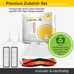 Zubehör Set (Ersatzteile) Für Dreame L10 Pro (1x Hauptbürste, 2x Filter, 2x Pad, 2x Seitenbürste) -Staubsauger Geschäft 35cb164b20f38509554f815f277f4239