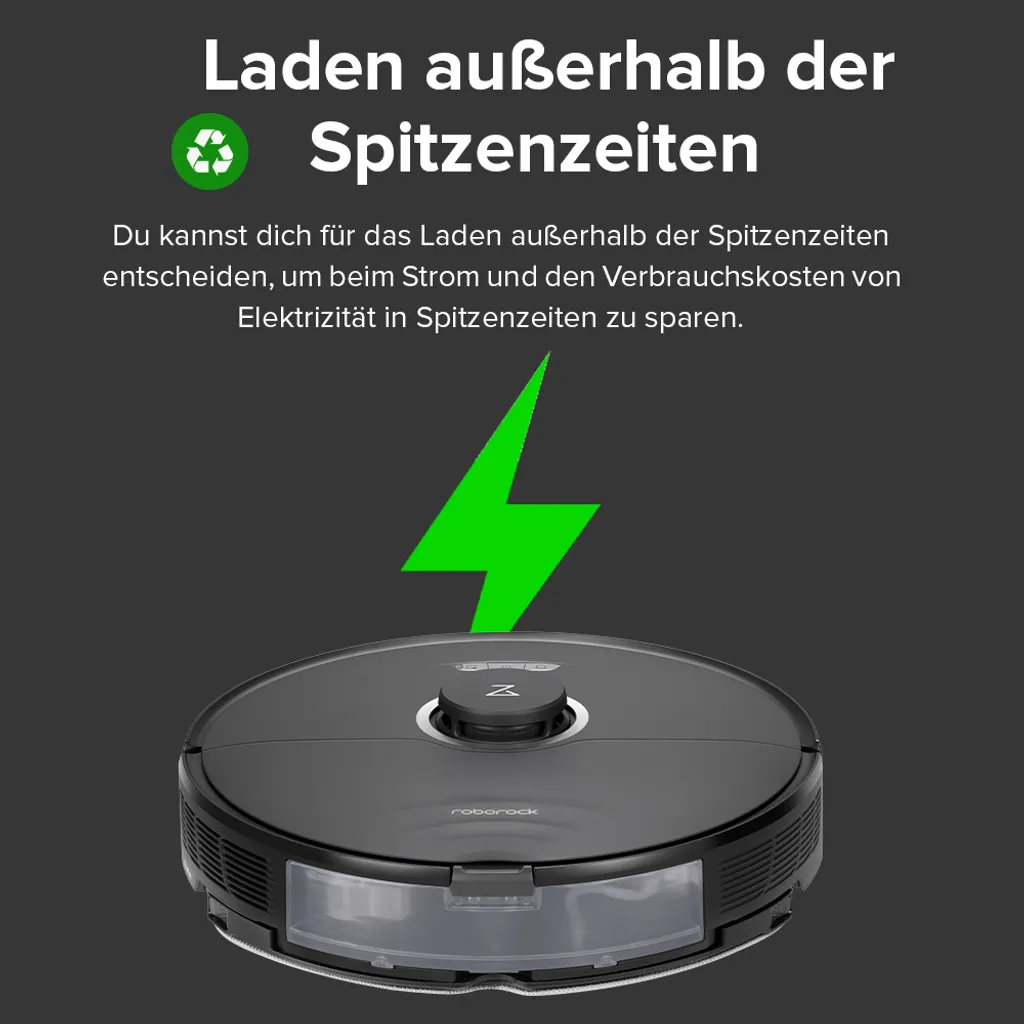 Roborock S8 Staubsauger Roboter Saugroboter 6000 Pa DuoRoller-Bürste VibraRise Wischen 3D-Mapping Reactive 3D-Hindernisumgehung (Schwarz) Mit 2pcs Mopp 16 Roborock S8 Staubsauger Roboter Saugroboter 6000 Pa DuoRoller-Bürste VibraRise Wischen 3D-Mapping Reactive 3D-Hindernisumgehung (Schwarz) Mit 2pcs Mopp – Bild 14