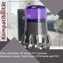 3x Neu Für Dyson V11 Filter Absolute Animal Extra Pro SV14 Großer Hepa-Filter DE -Staubsauger Geschäft 3aa32f3aac0cbd53da15d1507c20eebe