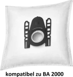 5x Rs-products Stausbaugerbeutel Passend Für BASE BA 2000 I BA2000 Und Menalux 2000