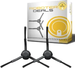 Seitenbürsten In Schwarz (2 Stück) Für Dreame D9 Max