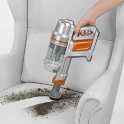 MAXXMEE Akku-Zyklon-Staubsauger Pet Star - Orange/silber Staubsauger Beutellos Akku Zyklon Bodenstaubsauger Kabellos 2in1 Tierhaare -Staubsauger Geschäft 41a355273ed67dee8c98051769d09c46