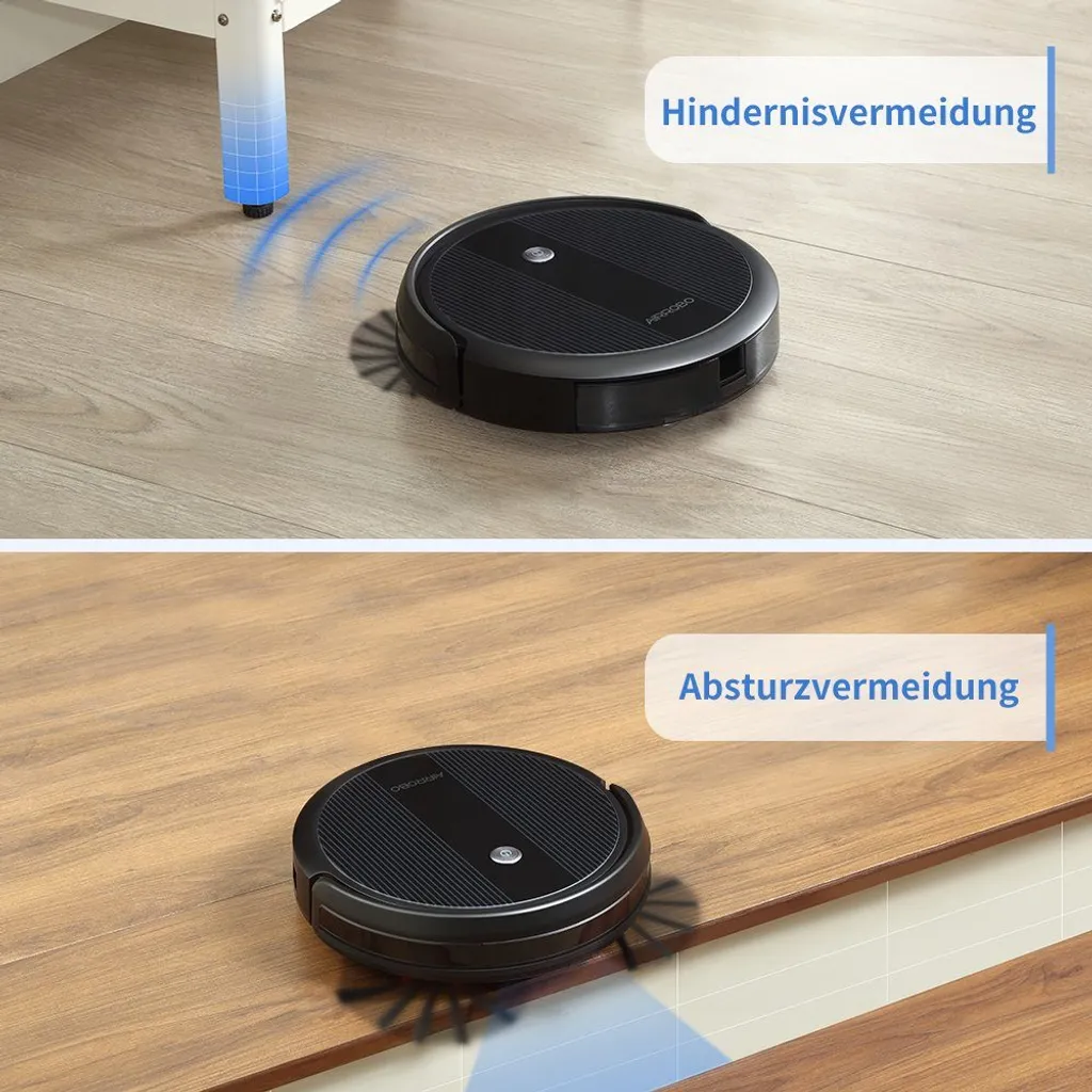 Saugroboter - AIRROBO P10 Staubsauger Roboter 2600Pa Roboterstaubsauger WLAN Mit Raumkarte In Echtzeit, WiFi/App/Alexa, Selbstaufladung, Leise, Für Tierhaare, Hartböden, Teppich 7 Saugroboter - AIRROBO P10 Staubsauger Roboter 2600Pa Roboterstaubsauger WLAN Mit Raumkarte In Echtzeit, WiFi/App/Alexa, Selbstaufladung, Leise, Für Tierhaare, Hartböden, Teppich – Bild 5