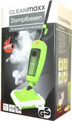 CLEANmaxx Dampfbesen 1000W Grün Bodenpflege Inkl. Messbecher Mikrofasertuch 35 CLEANmaxx Dampfbesen 1000W Grün Bodenpflege Inkl. Messbecher Mikrofasertuch -Staubsauger Geschäft 4635a4f9b1a4ddef23599aefb2311612