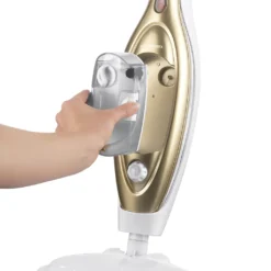 CLEANmaxx Dampfbesen - Mit Knickgelenk - Gold/weiß Dampfreiniger Steam Hygiene Fliesen Küche Bad Reinigung 30 CLEANmaxx Dampfbesen - Mit Knickgelenk - Gold/weiß Dampfreiniger Steam Hygiene Fliesen Küche Bad Reinigung -Staubsauger Geschäft 48518027de8c40808c9e96940fbc5886