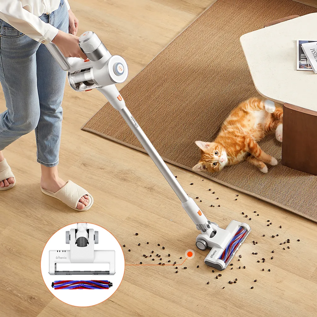 Ultenic U10 Pro Akku Staubsauger, 30KPa Kabelloser Staubsauger, 5-stufiges Filtersystem Staubsauger, 2200mA Abnehmbarer Akku, 4 In 1 Handstaubsauger Für Teppiche, Hartböden Und Tierhaare 9 Ultenic U10 Pro Akku Staubsauger, 30KPa Kabelloser Staubsauger, 5-stufiges Filtersystem Staubsauger, 2200mA Abnehmbarer Akku, 4 In 1 Handstaubsauger Für Teppiche, Hartböden Und Tierhaare – Bild 7