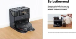 Roborock S7 MaxV Ultra Saugroboter Schwarz -Staubsauger Geschäft 4c5d69e5482e13a967c4403e8ff3397d