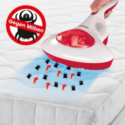 CLEANmaxx Akku-Milben-Handstaubsauger Mit UV-C-Licht - Rot/weiß UV Licht Akku Milbensauger Handstaubsauger Milben Allergiker Kabellos CLEANmaxx 22 CLEANmaxx Akku-Milben-Handstaubsauger Mit UV-C-Licht - Rot/weiß UV Licht Akku Milbensauger Handstaubsauger Milben Allergiker Kabellos CLEANmaxx -Staubsauger Geschäft 4c6d2f92082253986a13e544a1ed28ba