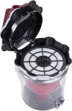 Exquisit BP 6401 Si Staubsauger | Akku-Staubsauger | Beutellos | LED Beleuchtung | Silber-Rot -Staubsauger Geschäft 4cf93e543dcce88407dd339a18377b2f