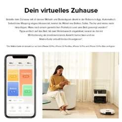 Roborock S7 Pro Ultra +ROZI Turmventilator 120° Luftfilterung Negative Ionen 35W EU -Staubsauger Geschäft 526da616209aae2c9da54f0fd5e7c426