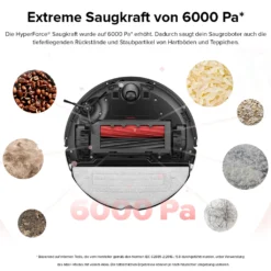 Roborock S8 Staubsauger Roboter Saugroboter 6000 Pa DuoRoller-Bürste VibraRise Wischen 3D-Mapping Reactive 3D-Hindernisumgehung (Schwarz) Mit 2pcs Mopp 19 Roborock S8 Staubsauger Roboter Saugroboter 6000 Pa DuoRoller-Bürste VibraRise Wischen 3D-Mapping Reactive 3D-Hindernisumgehung (Schwarz) Mit 2pcs Mopp -Staubsauger Geschäft 540901f0cf74e8e712f873ed14e4adb8
