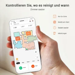 Ultenic T10 Saugroboter Mit Absaugstation, 3000Pa Saugroboter Mit Wischfunktion, Laser Navigation Saugroboter, Mehrstöckige Kartierung Staubsauger Roboter, Roboterstaubsauger Ideal Für Teppiche -Staubsauger Geschäft 5555221bafa7abbd8603d67fa5db4515